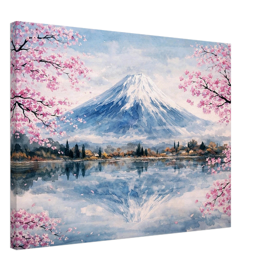 Il Respiro del Monte Fuji Canvas arte asiatica premium