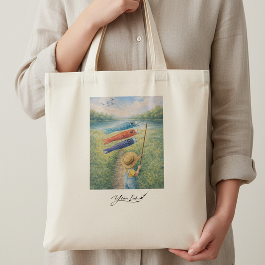 Il Vento dei Ricordi Classic Tote Bag arte asiatica premium