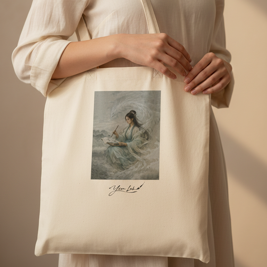 L'Arte della Rinascita Classic Tote Bag arte asiatica premium