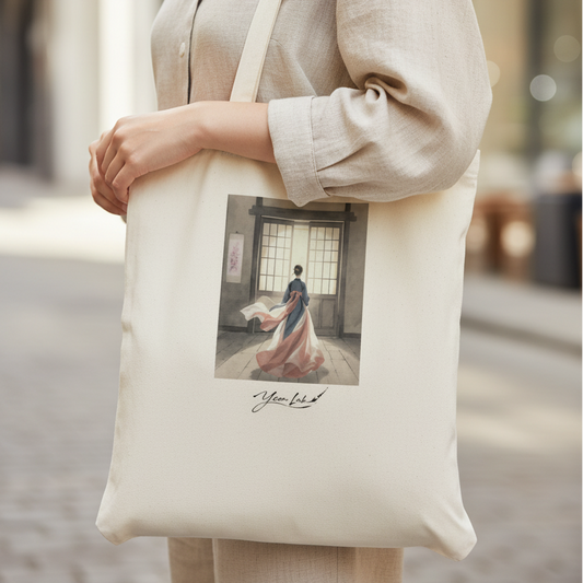 Oltre la Soglia Classic Tote Bag arte asiatica premium