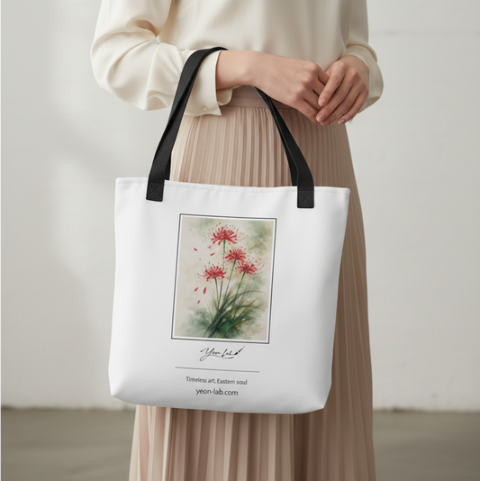 Petali d'Addio Signature Tote Bag arte asiatica premium