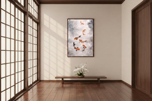 mockup - armonia koi - corridoio