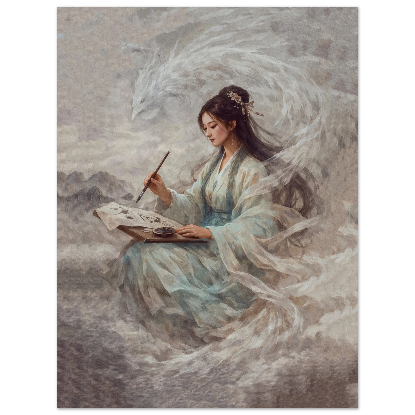 L'Arte della Rinascita Premium Matte Paper Poster arte asiatica premium