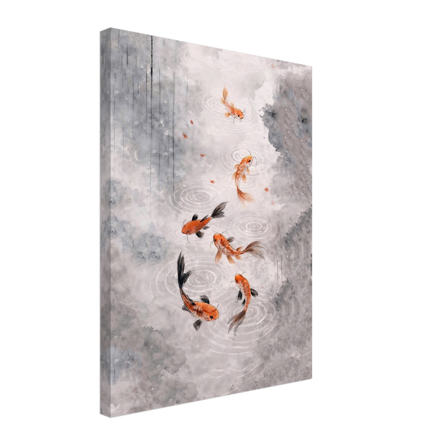 Armonia Koi Canvas arte asiatica premium