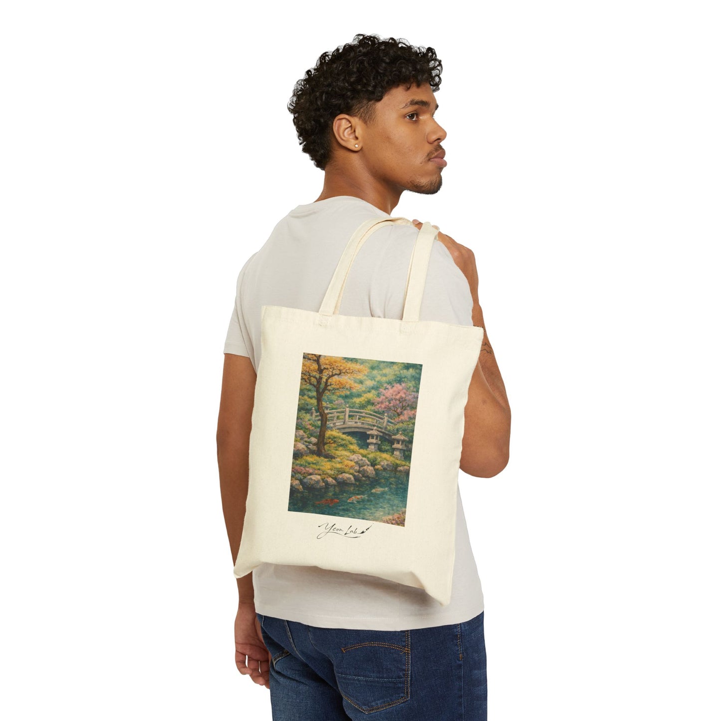 Ponte Della Quiete Cotton Canvas Tote Bag