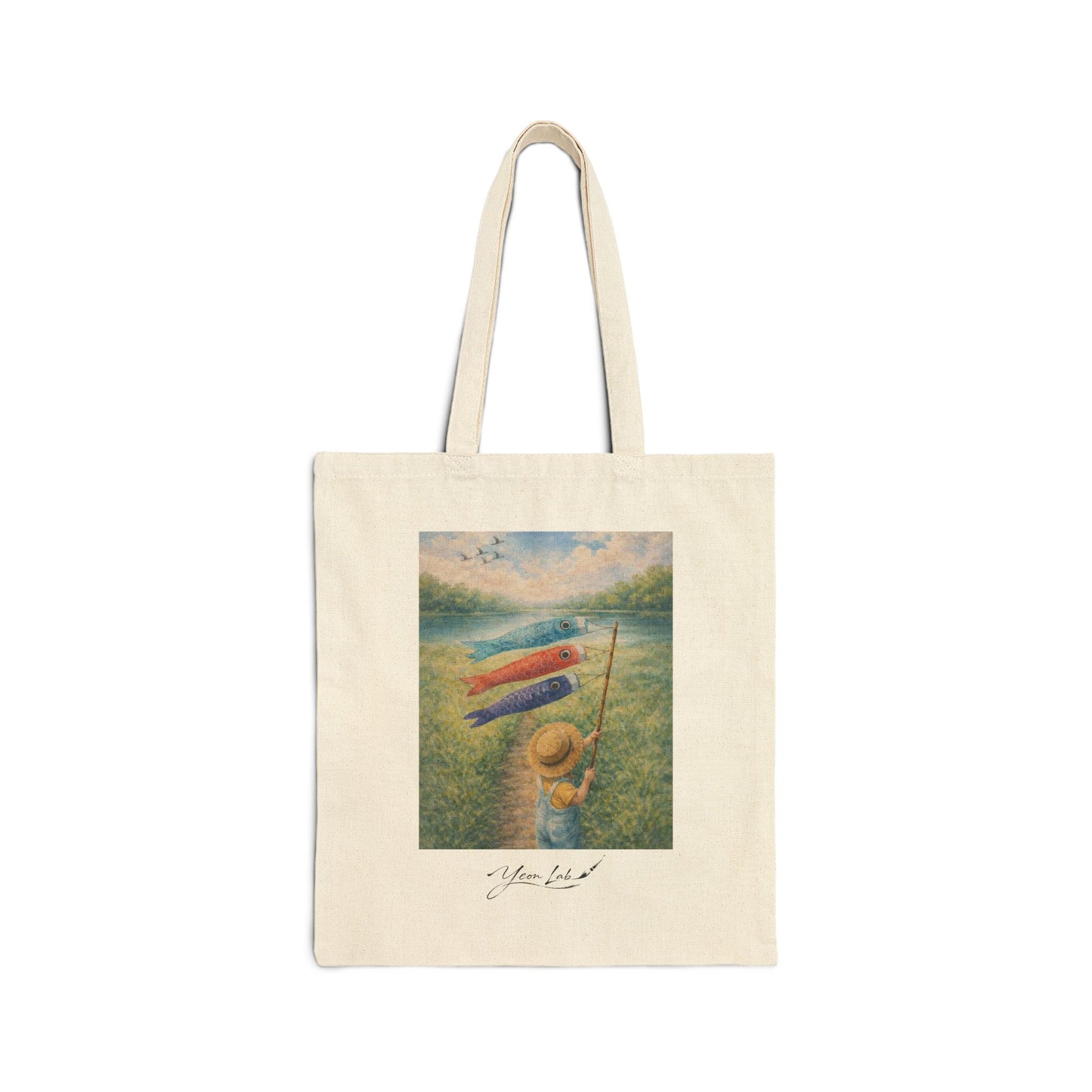 Il Vento Dei Ricordi Cotton Canvas Tote Bag
