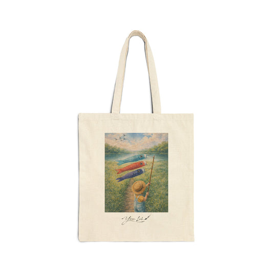 Il Vento Dei Ricordi Cotton Canvas Tote Bag