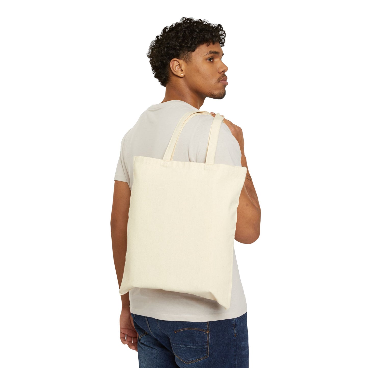 Tra Pioggia E Silenzio Cotton Canvas Tote Bag