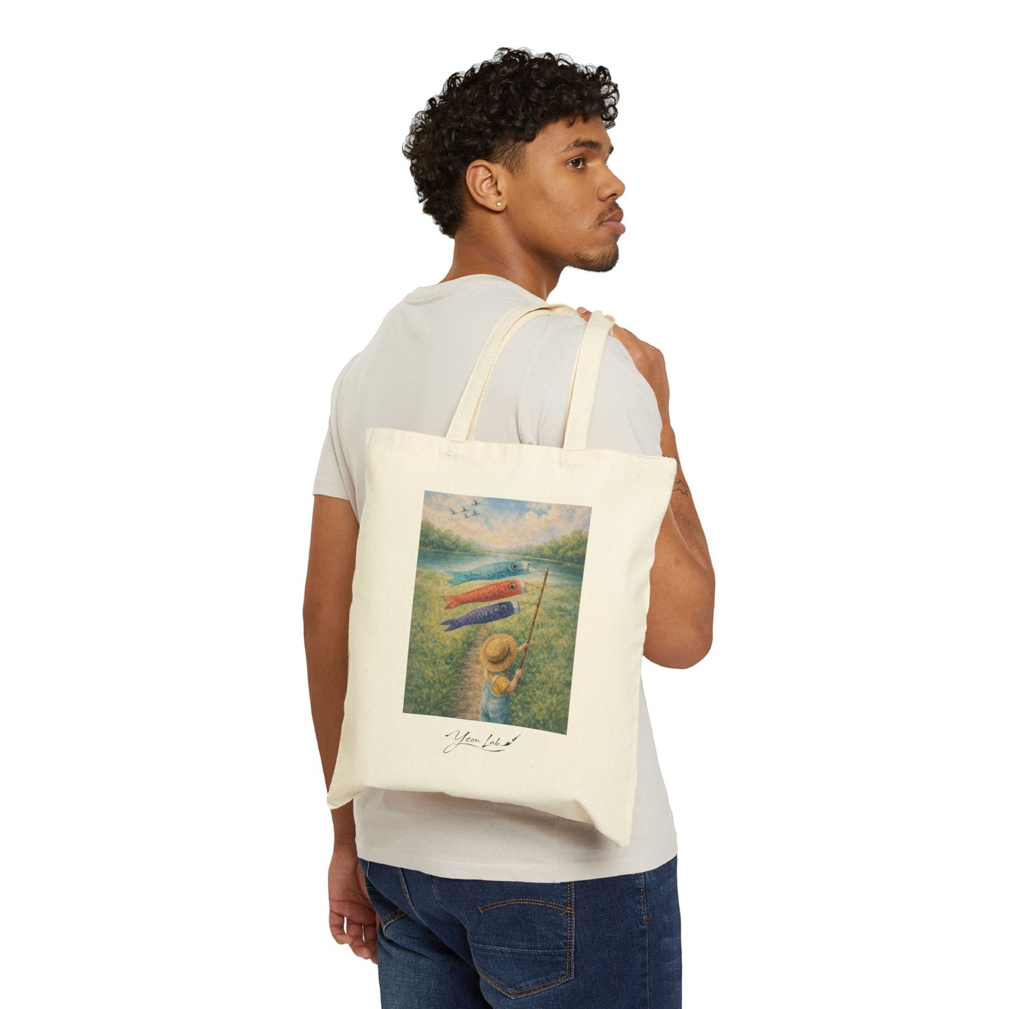 Il Vento Dei Ricordi Cotton Canvas Tote Bag