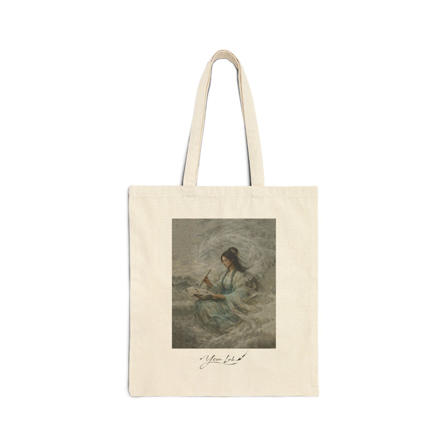L'Arte Della Rinascita Cotton Canvas Tote Bag