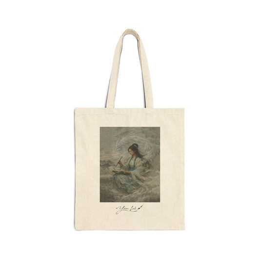 L'Arte Della Rinascita Cotton Canvas Tote Bag