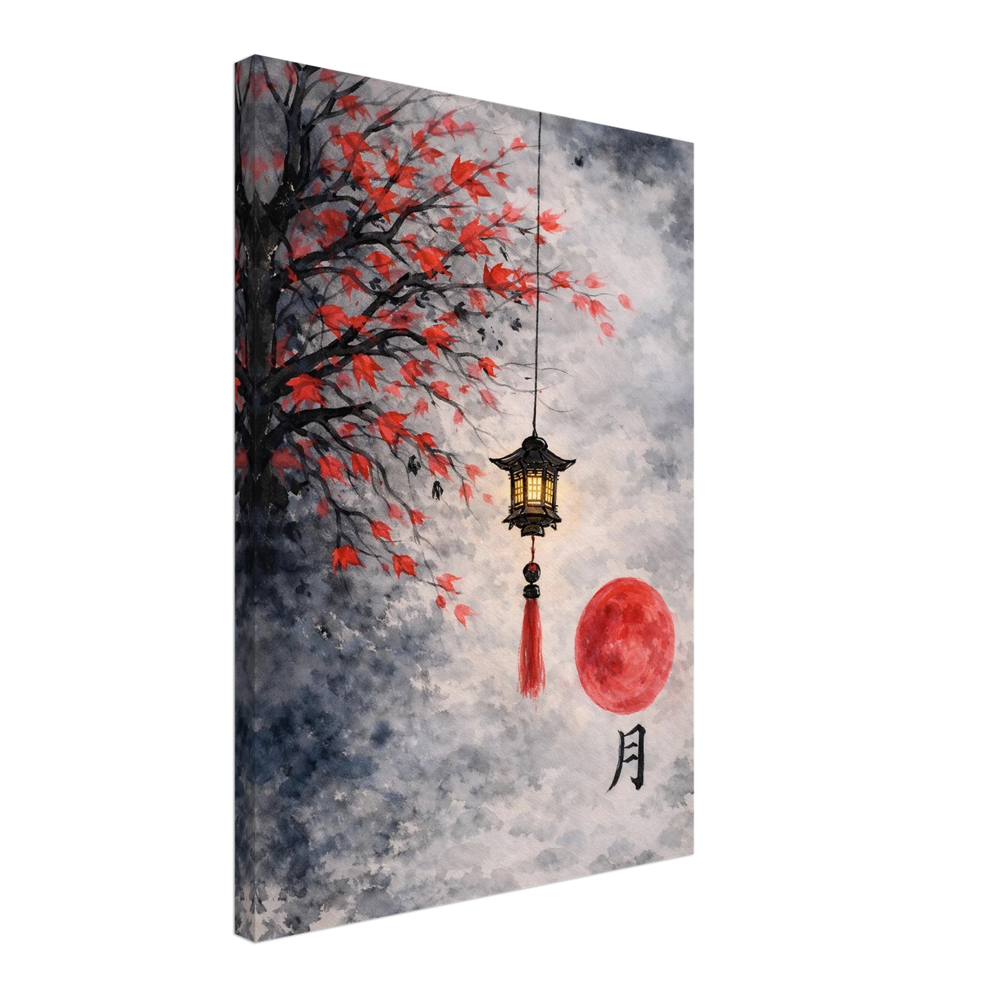 Luce d'Autunno Canvas arte asiatica premium