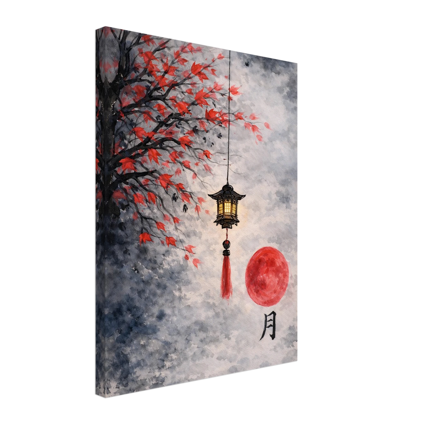 Luce d'Autunno Canvas arte asiatica premium