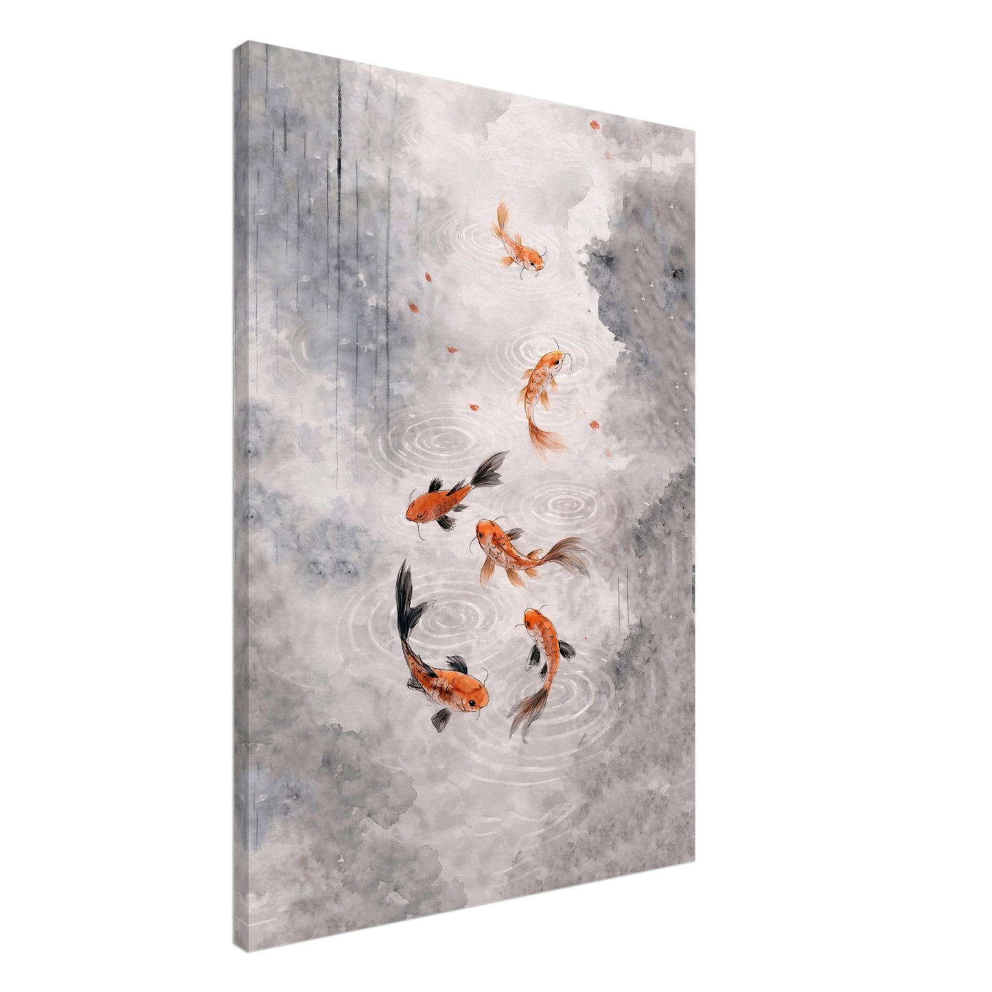 Armonia Koi Canvas arte asiatica premium