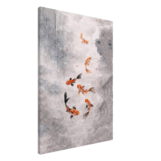 Armonia Koi Canvas arte asiatica premium