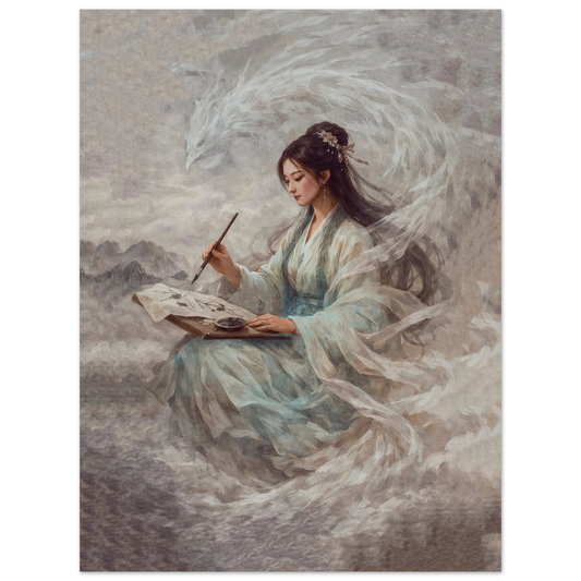 L'Arte della Rinascita Fine Art Poster arte asiatica premium