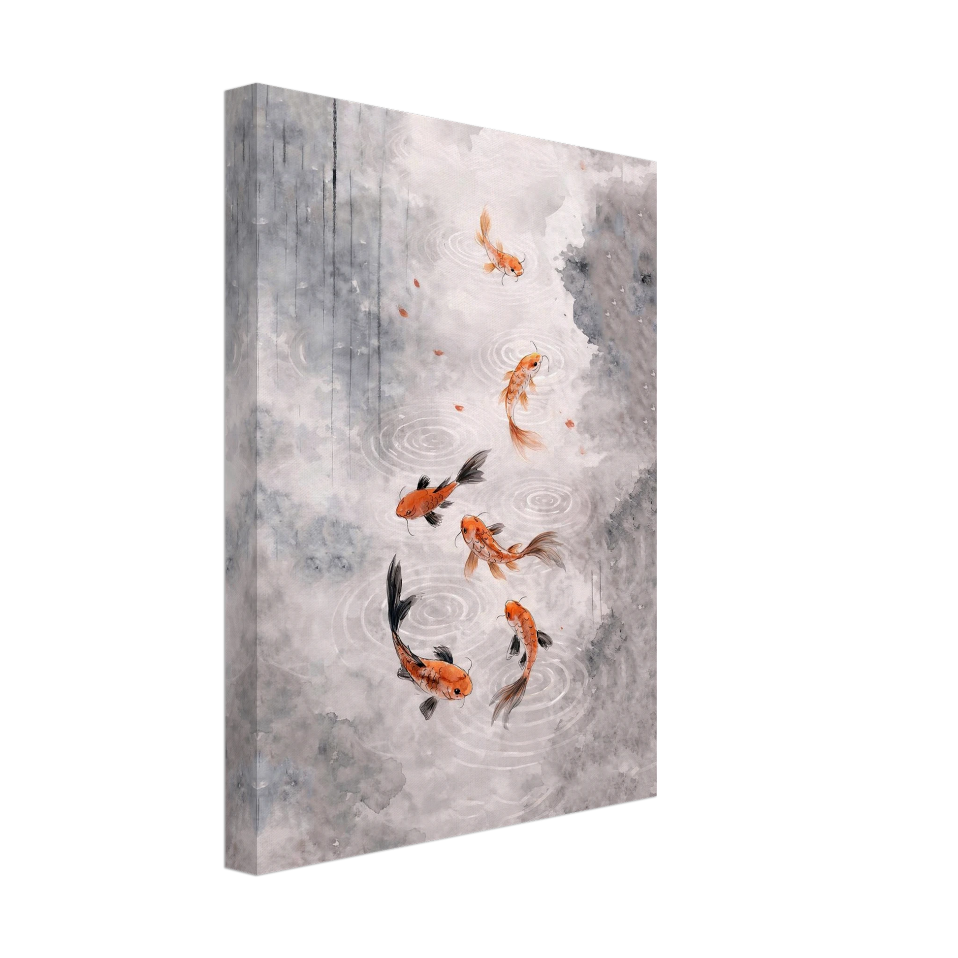 Armonia Koi Canvas arte asiatica premium