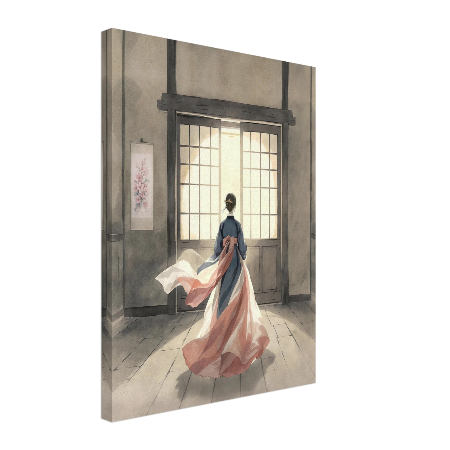 Oltre La Soglia Canvas arte asiatica premium