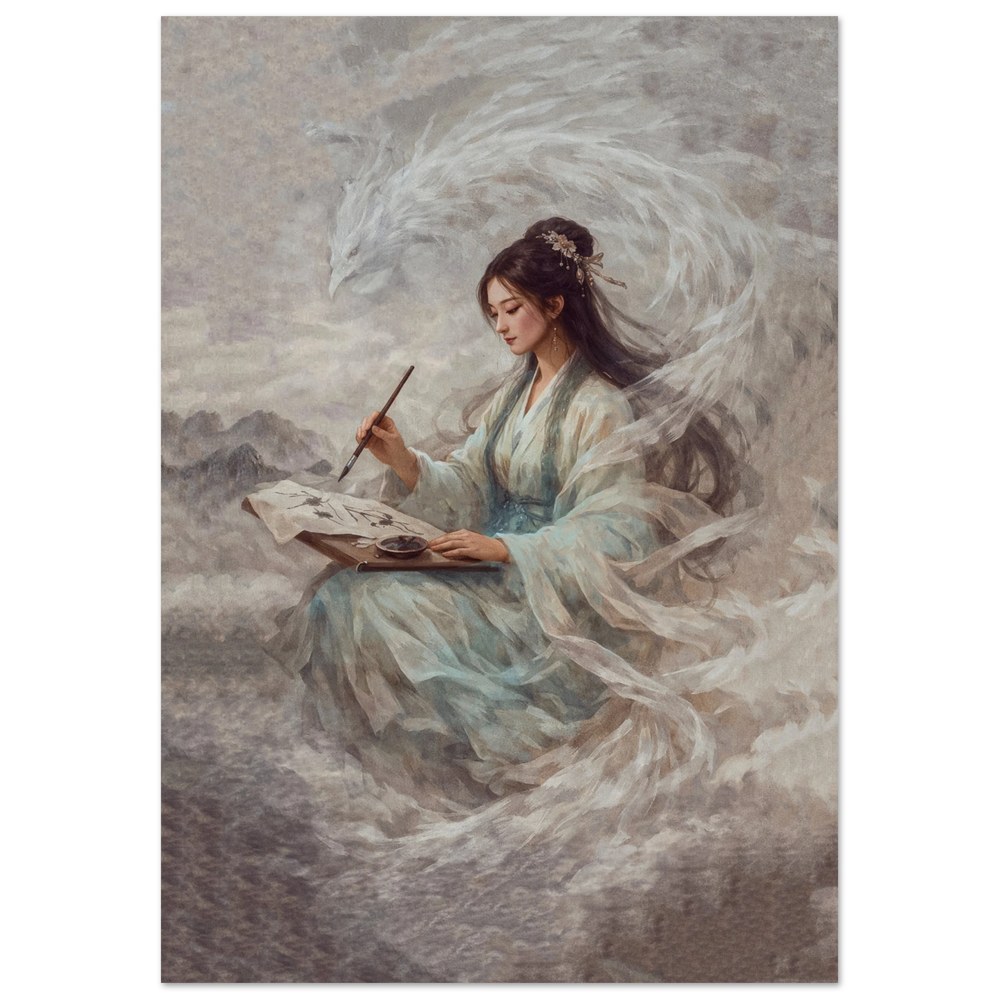 L'Arte della Rinascita Premium Matte Paper Poster arte asiatica premium