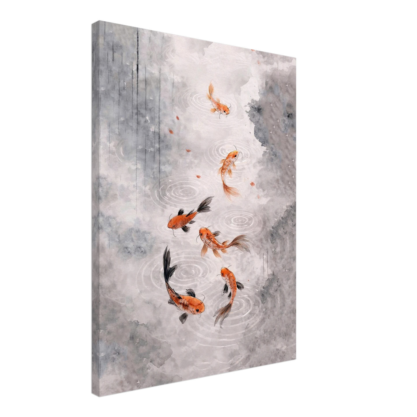 Armonia Koi Canvas arte asiatica premium