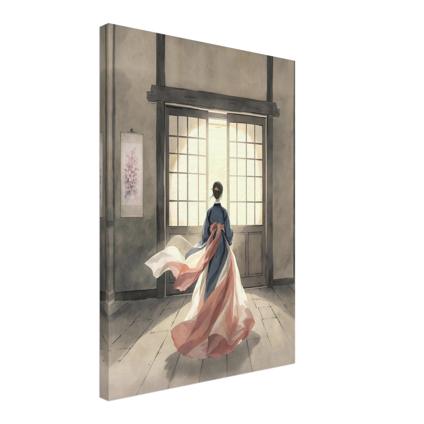 Oltre La Soglia Canvas arte asiatica premium