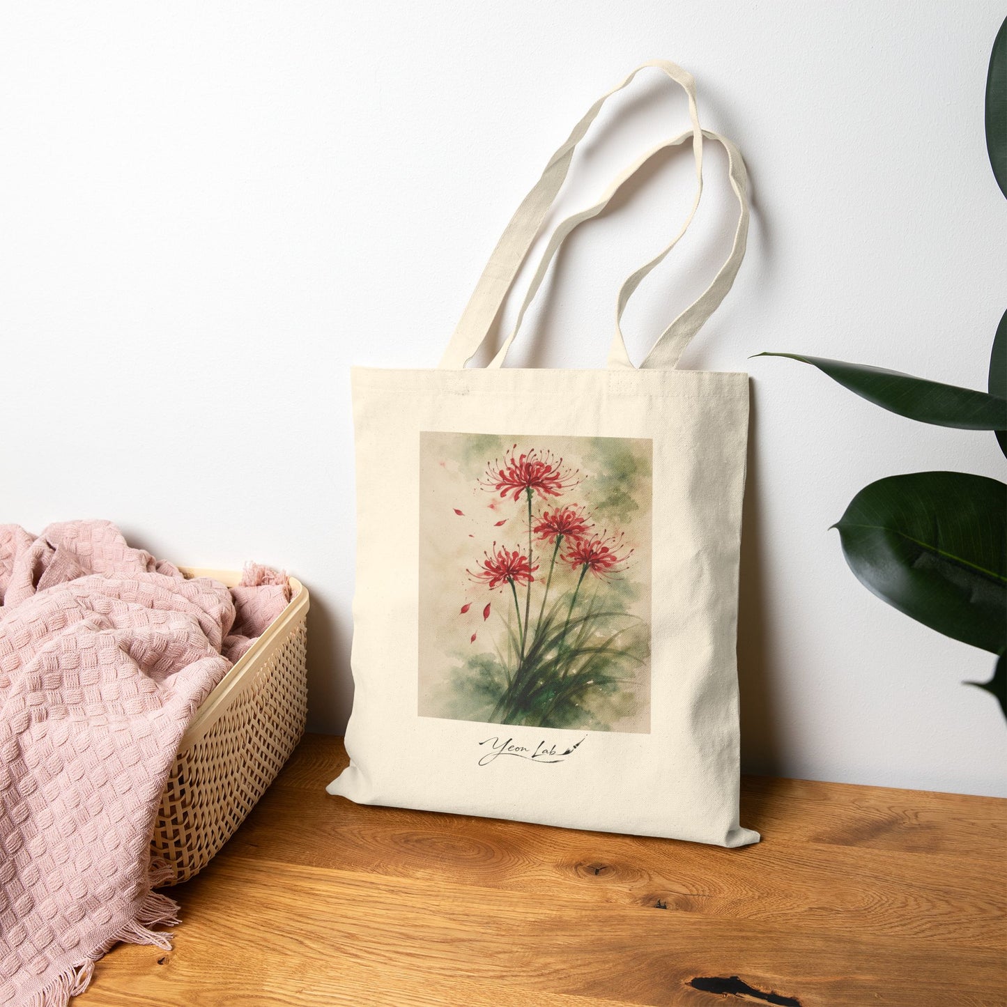 Petali d'Addio Cotton Canvas Tote Bag