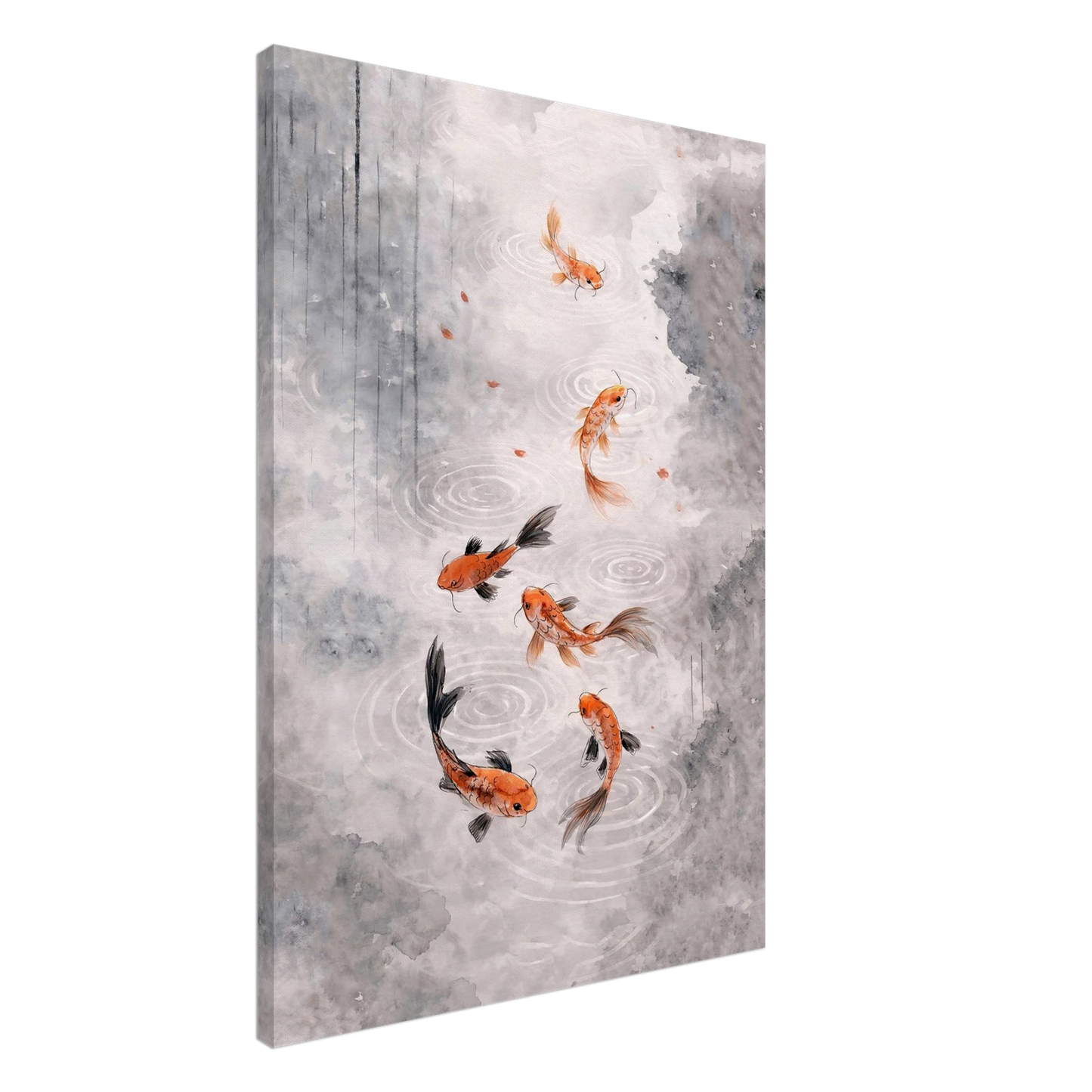 Armonia Koi Canvas arte asiatica premium