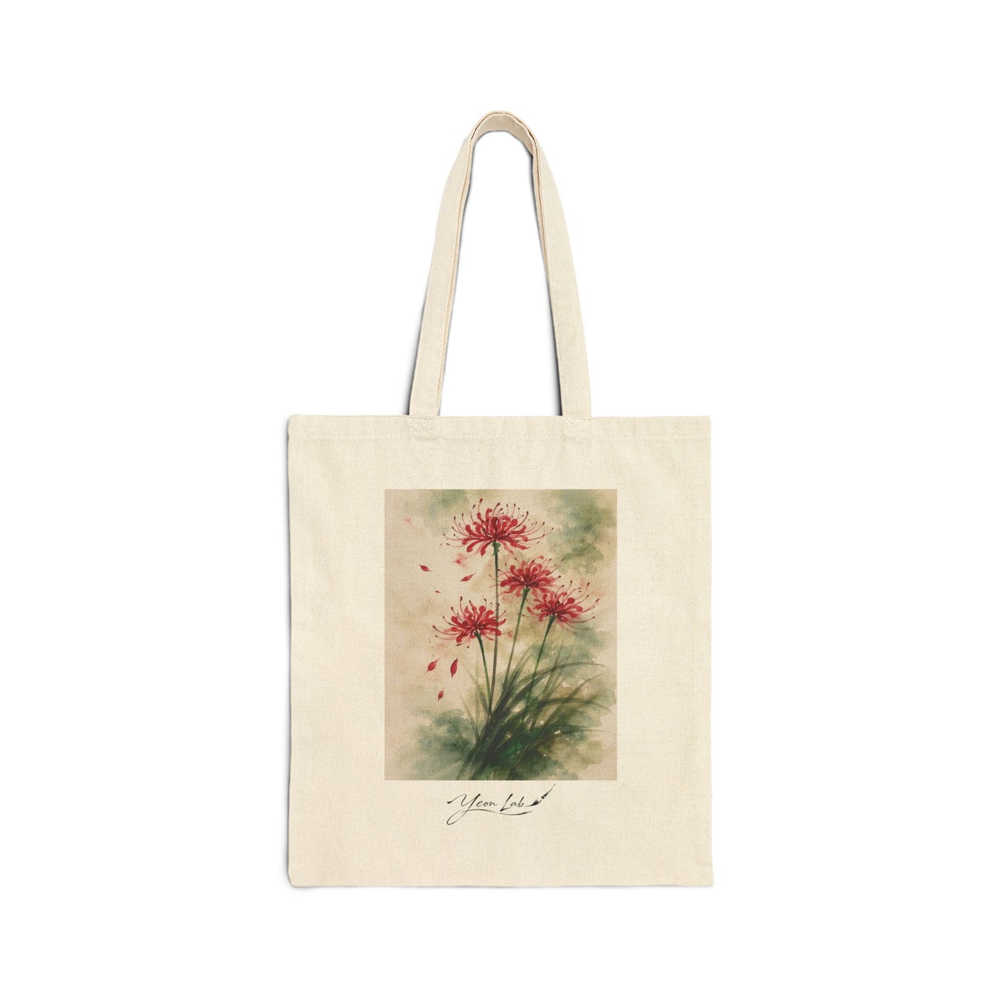 Petali d'Addio Cotton Canvas Tote Bag