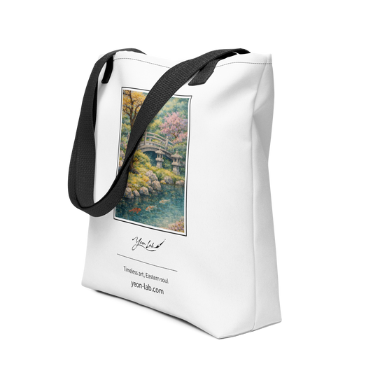 Il Ponte della Quiete Signature Tote Bag arte asiatica premium