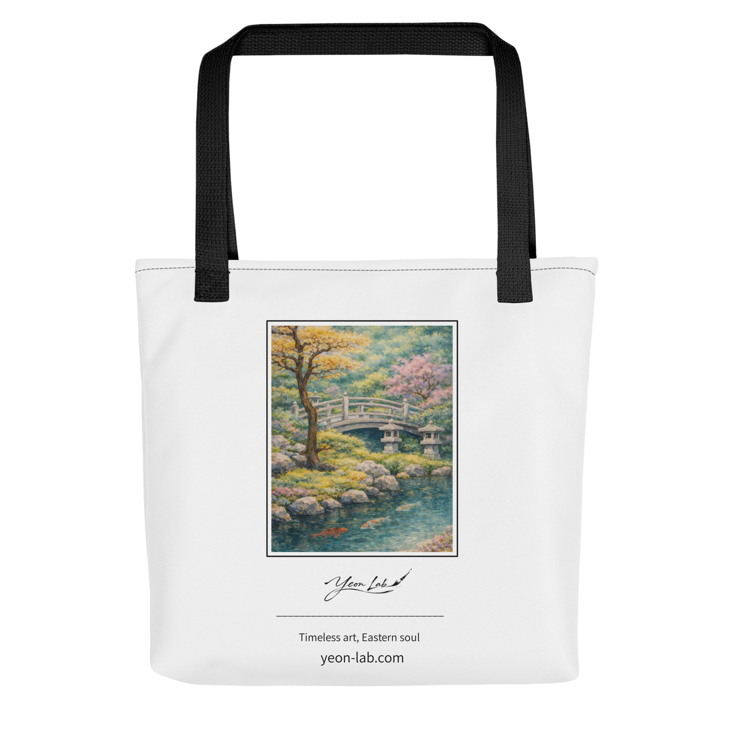 Il Ponte della Quiete Signature Tote Bag arte asiatica premium