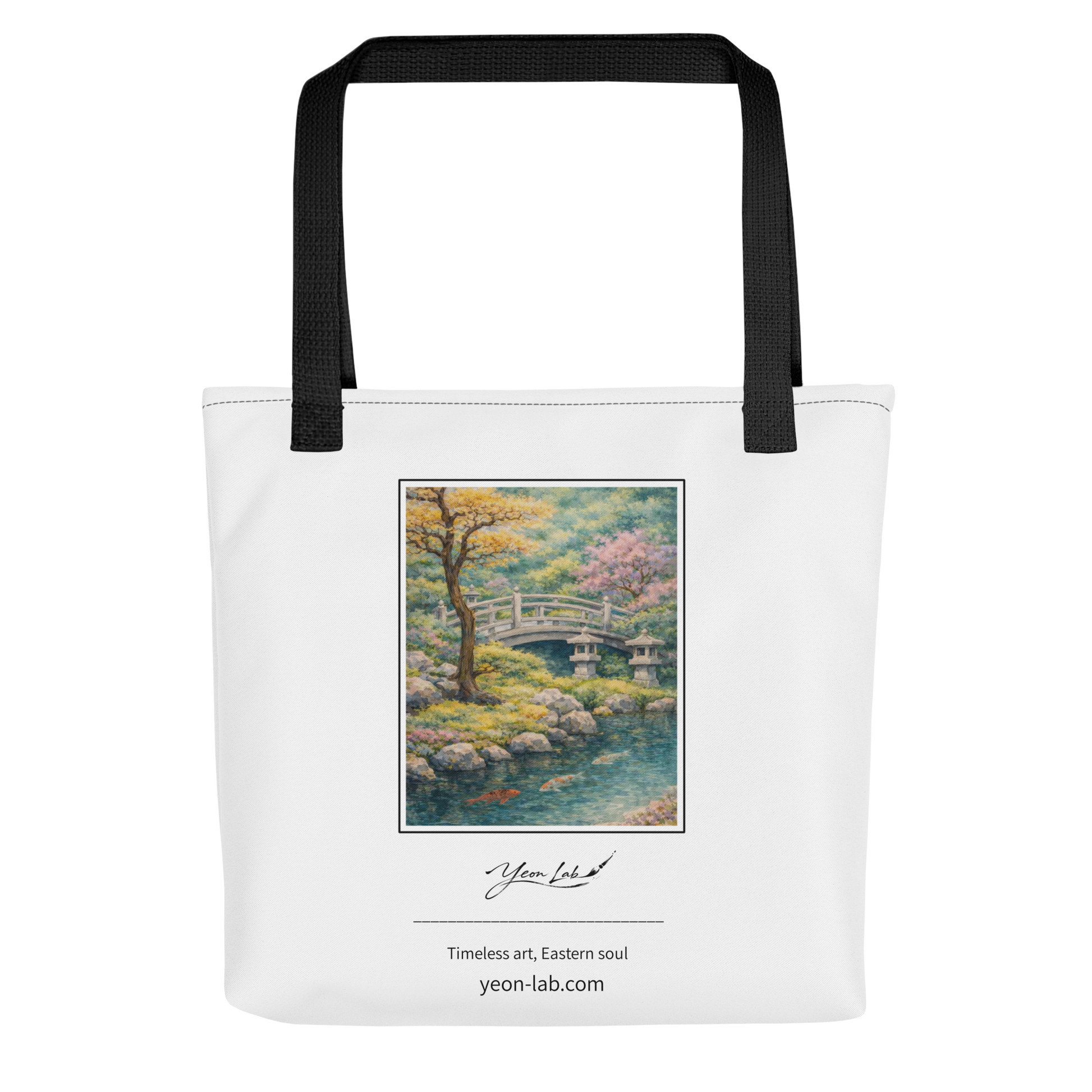 Il Ponte della Quiete Signature Tote Bag arte asiatica premium