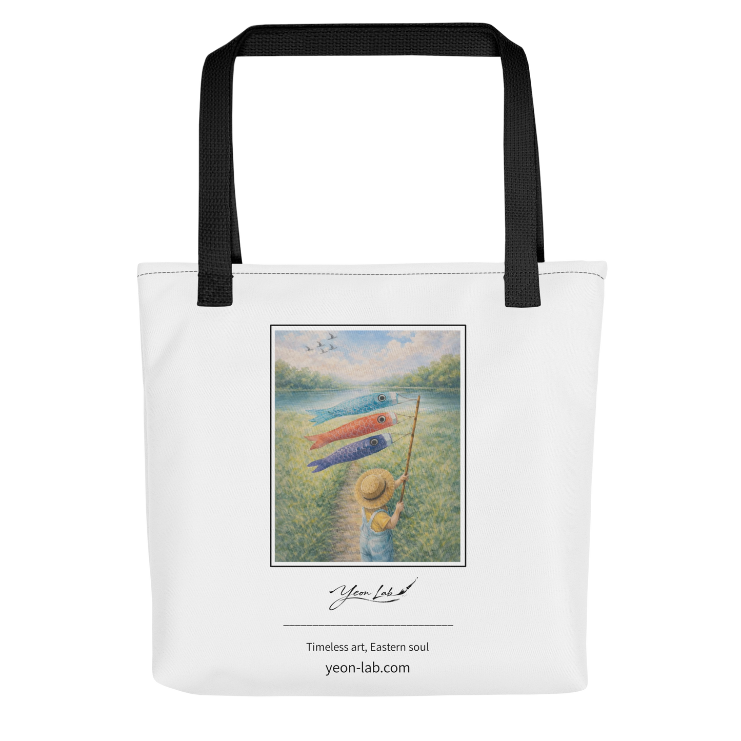 Il Vento dei Ricordi Signature Tote Bag arte asiatica premium