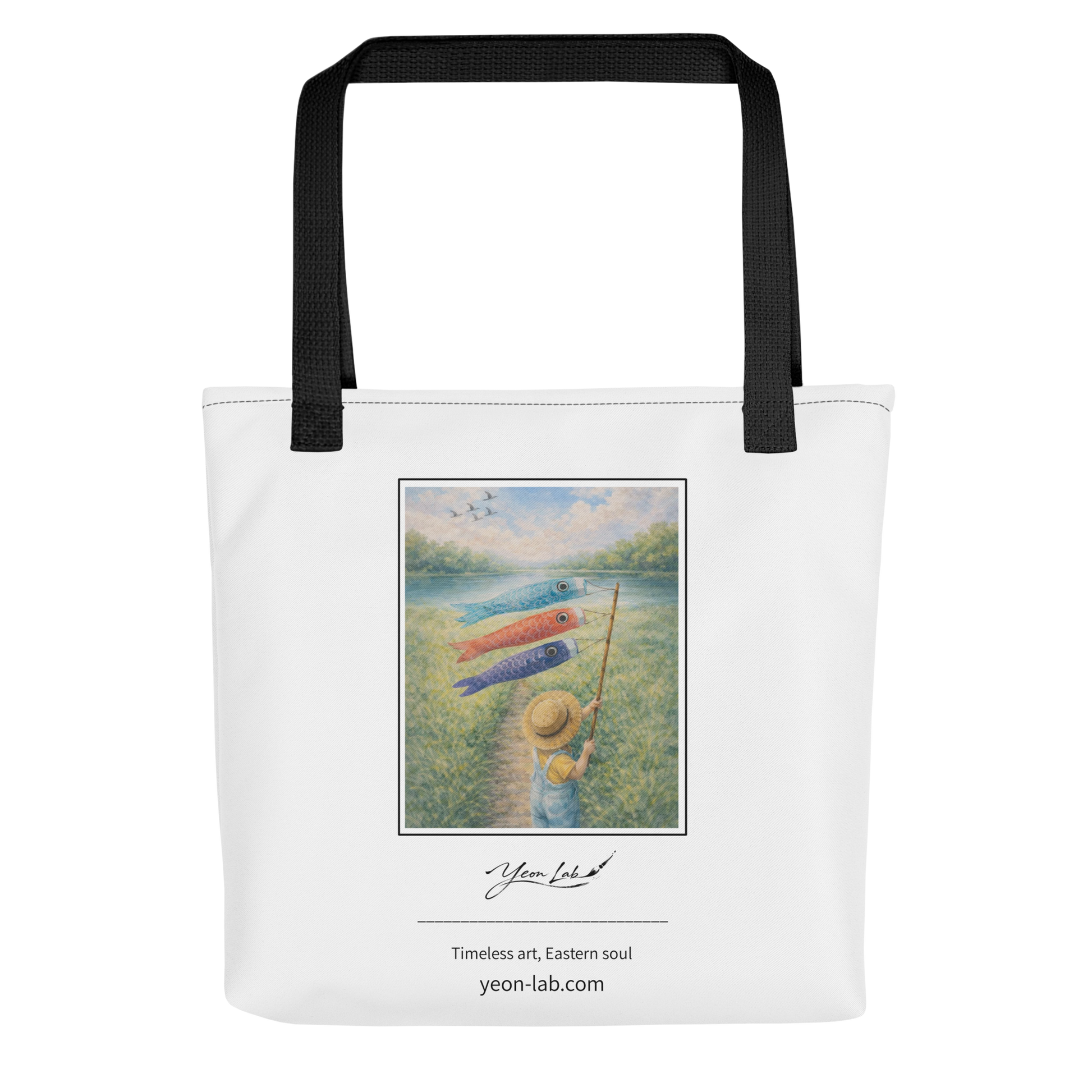 Il Vento dei Ricordi Signature Tote Bag arte asiatica premium