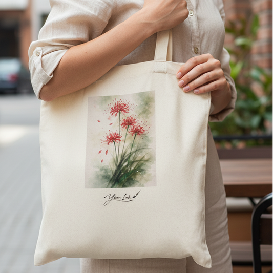 Petali d'Addio Classic Tote Bag arte asiatica premium