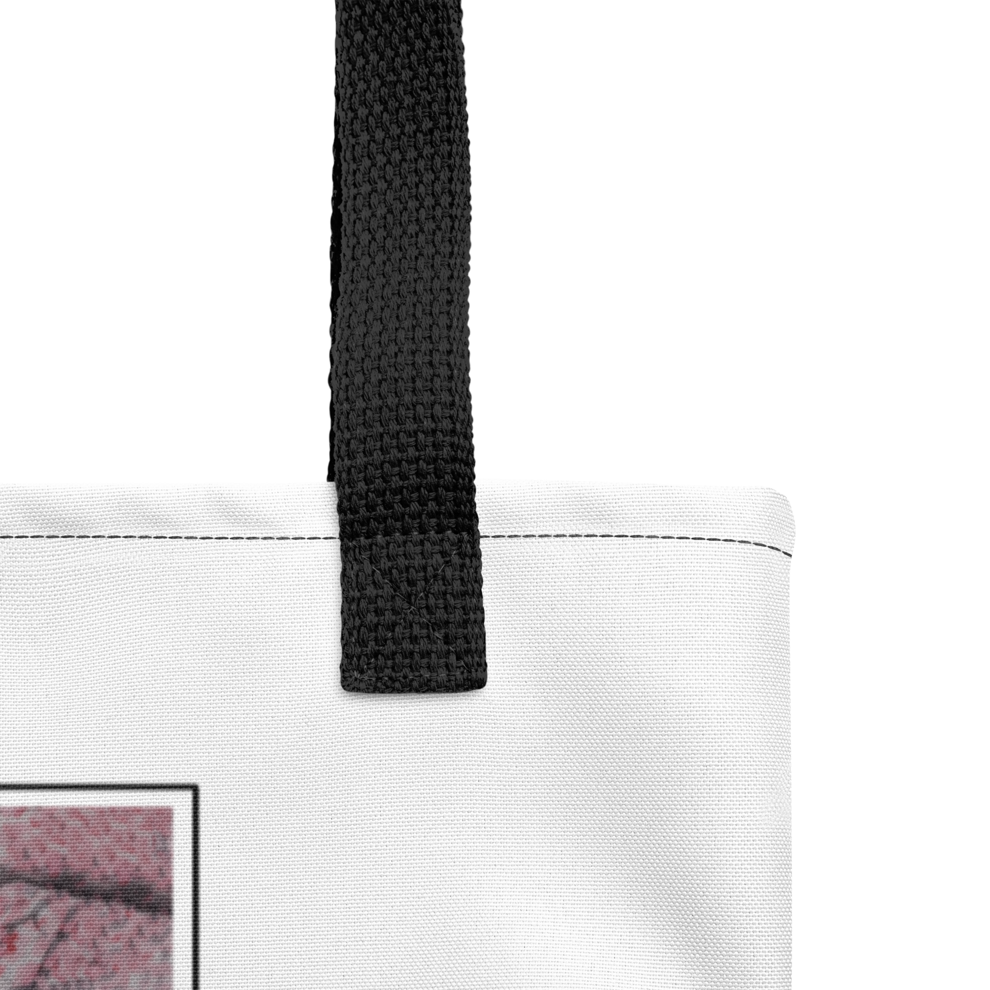 Tra Fiori e Destino Signature Tote Bag arte asiatica premium