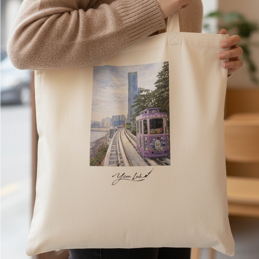 Un Giorno Spensierato Classic Tote Bag arte asiatica premium