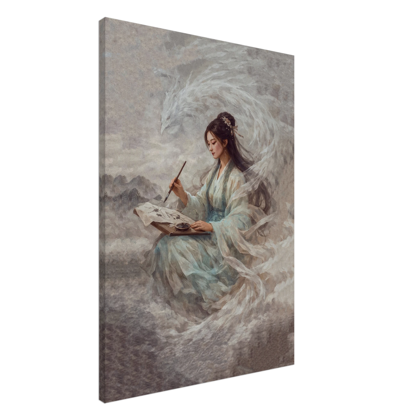 L'Arte della Rinascita Canvas arte asiatica premium