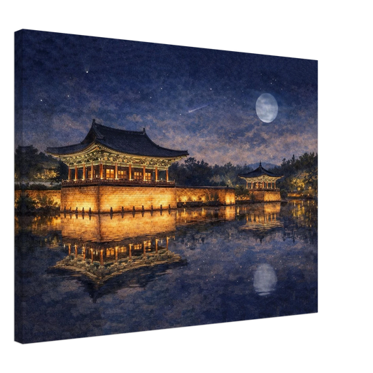 Le Luci di Donggung Palace Canvas arte asiatica premium
