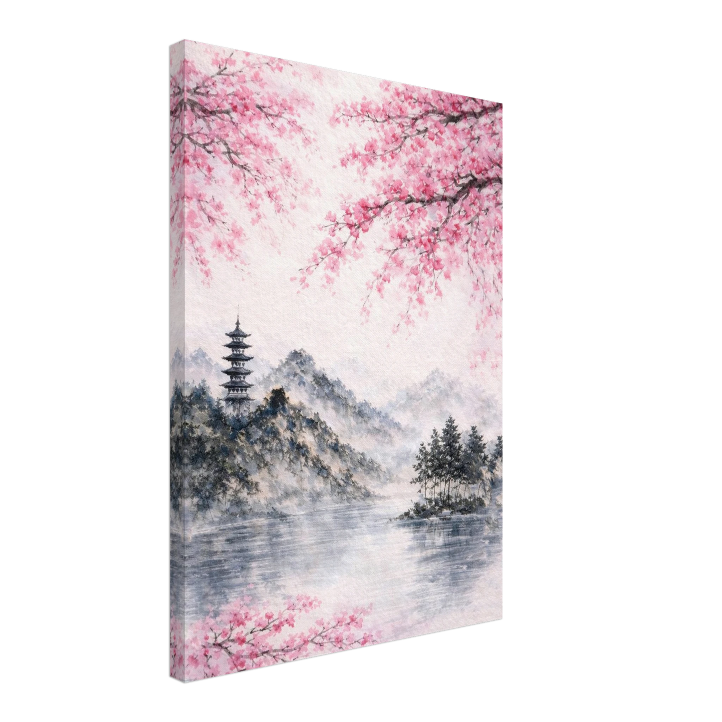 Rifugio di Primavera Canvas arte asiatica premium