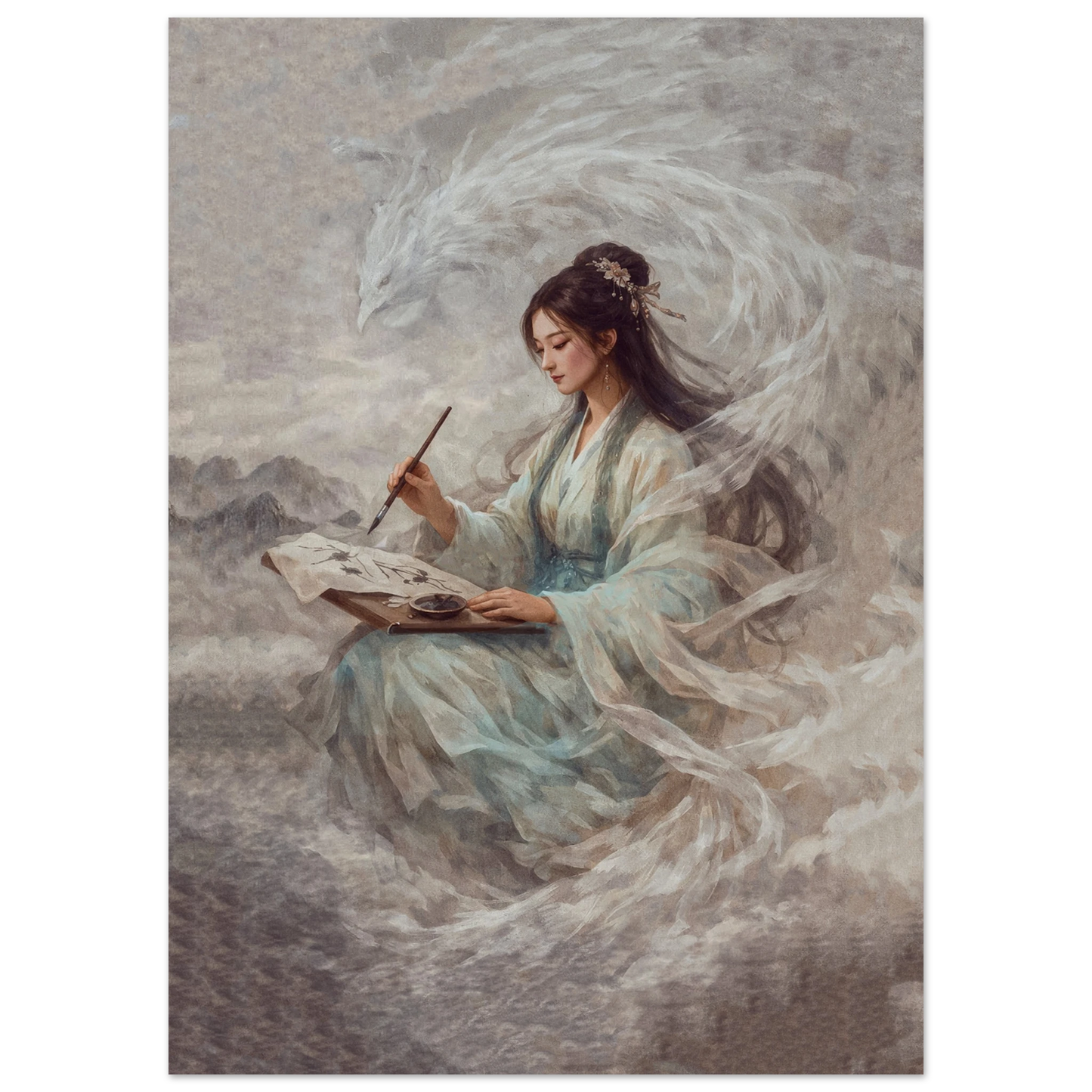 L'Arte della Rinascita Premium Matte Paper Poster arte asiatica premium