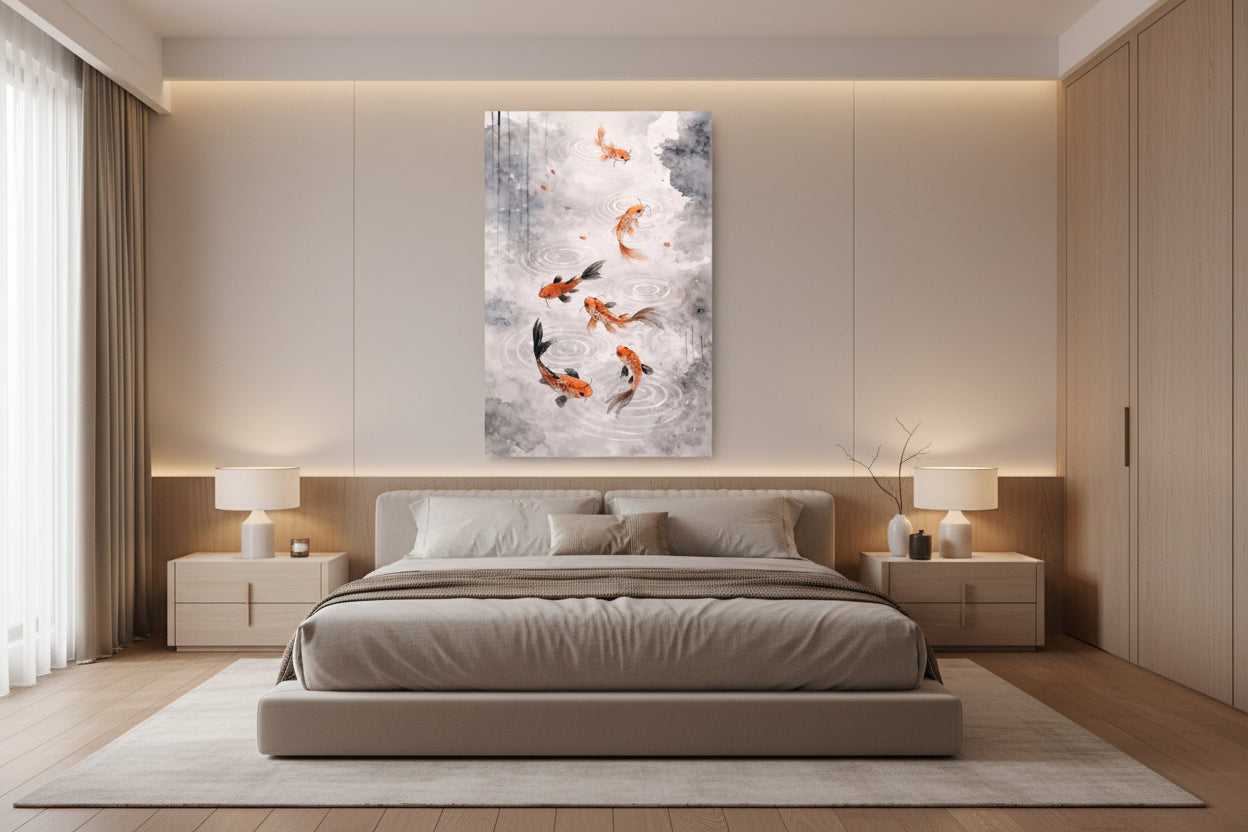 mockup - armonia koi camera - canvas