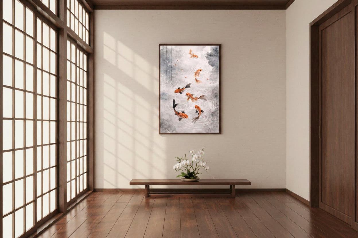 mockup - armonia koi - corridoio