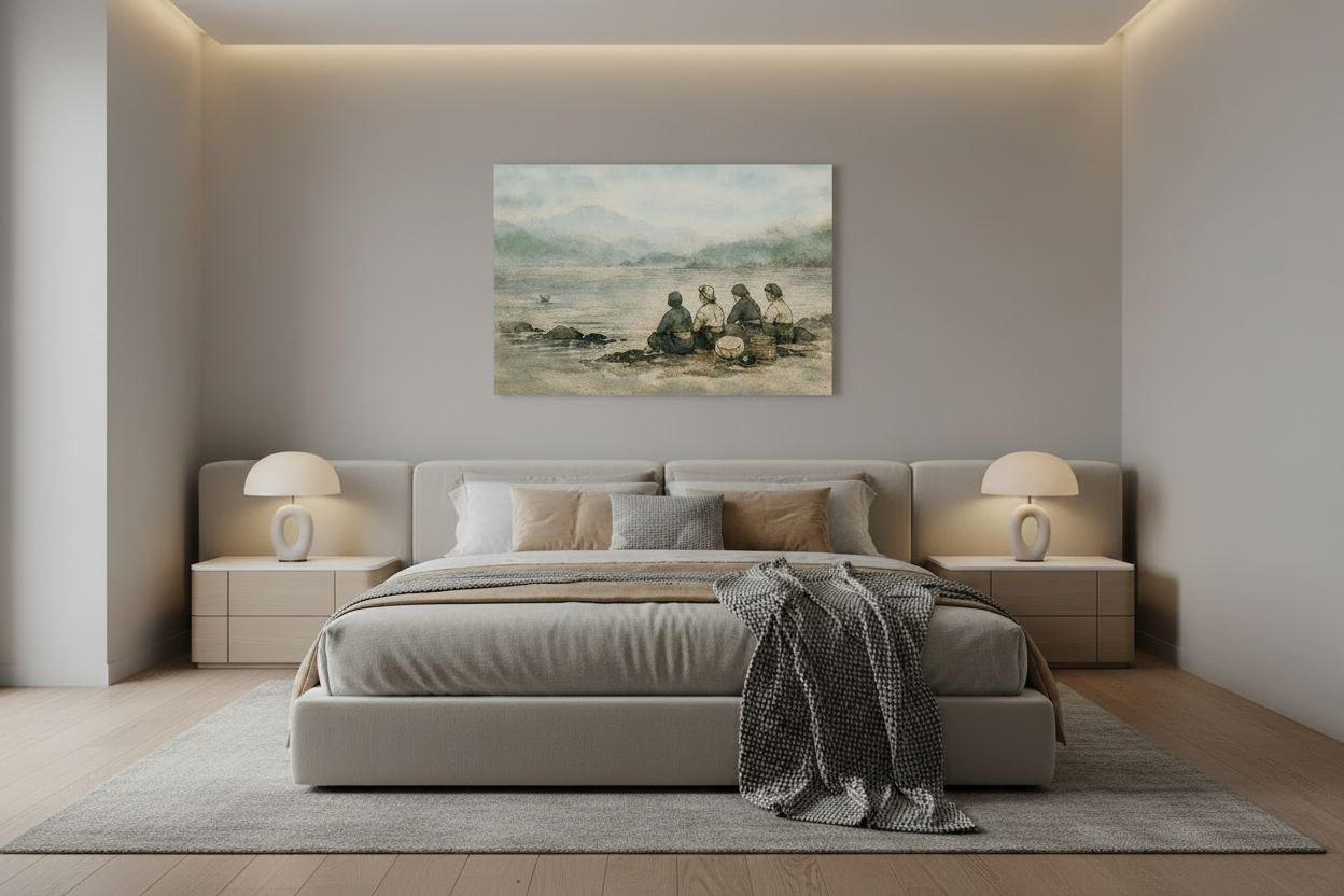 mockup - custodi del mare - camera canvas