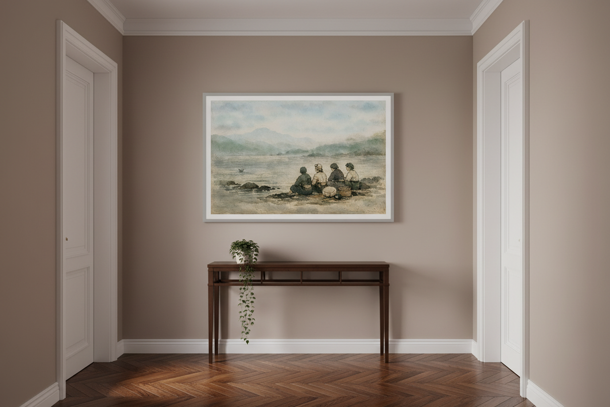 mockup  -custodi del mare  - corridoio