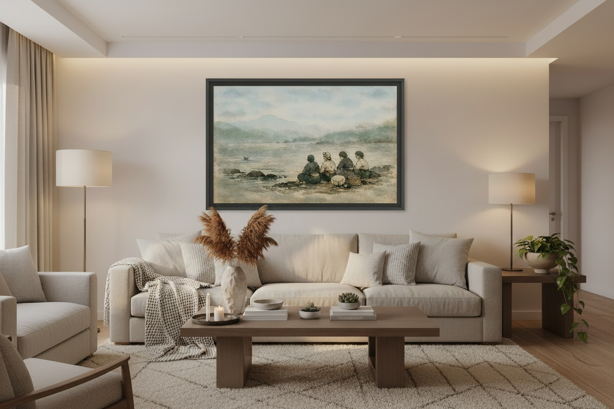 mockup  - custodi del mare - soggiorno