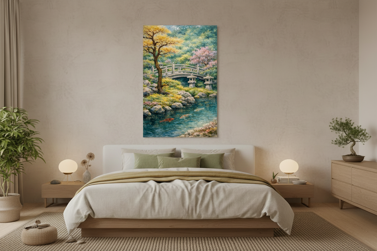 mockup - il ponte della quiete - camera canvas
