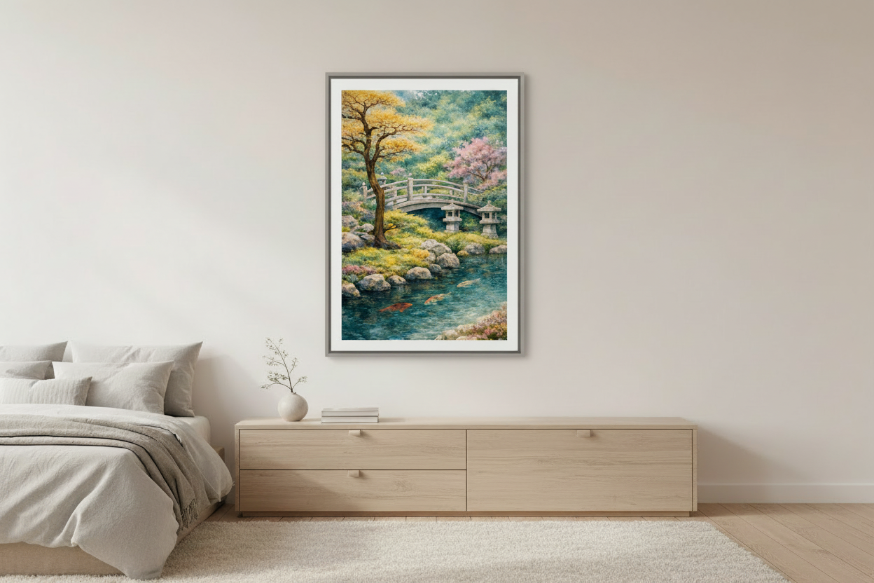 mockup - il ponte della quiete - camera
