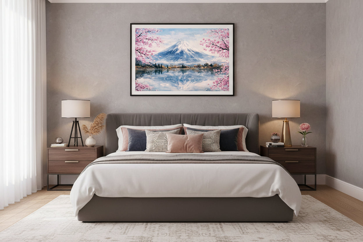 mockup - il respiro del monte fuji - camera