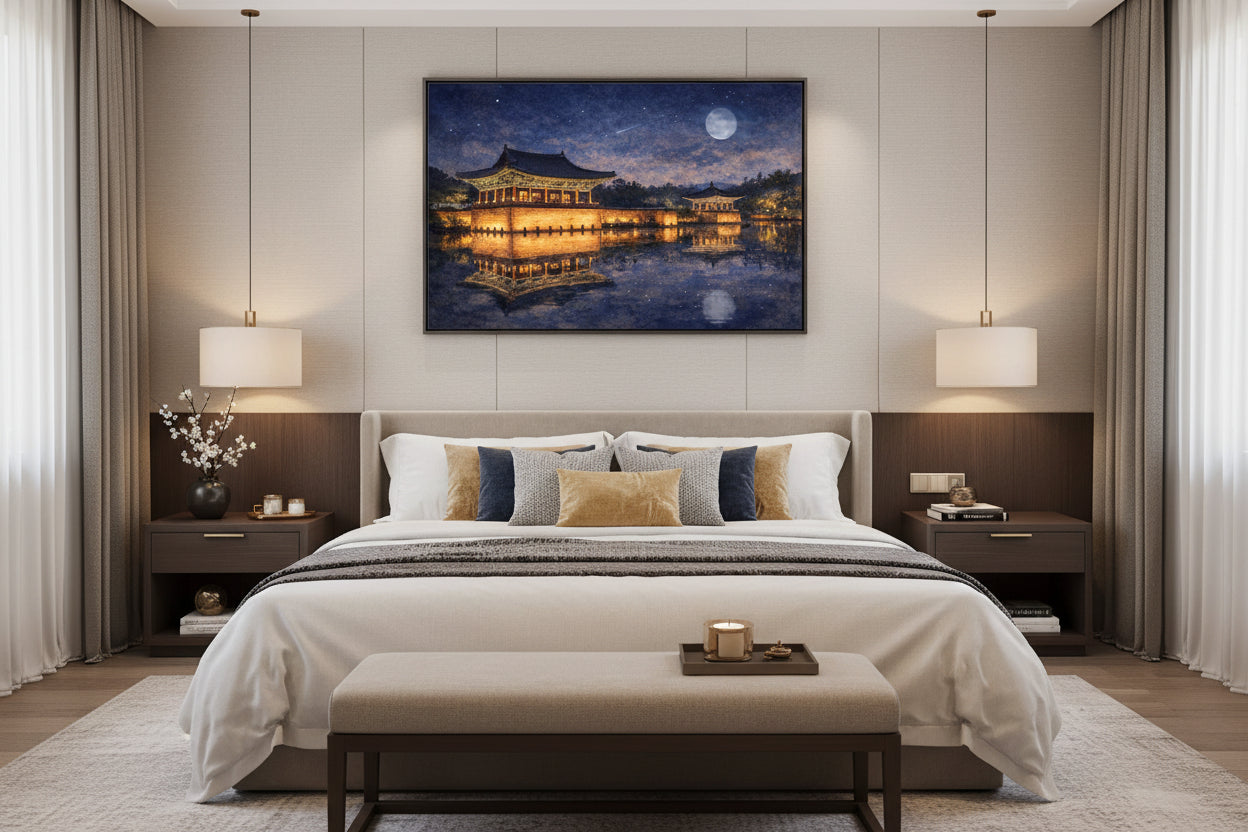mockup - le luci di donggung palace  - camera
