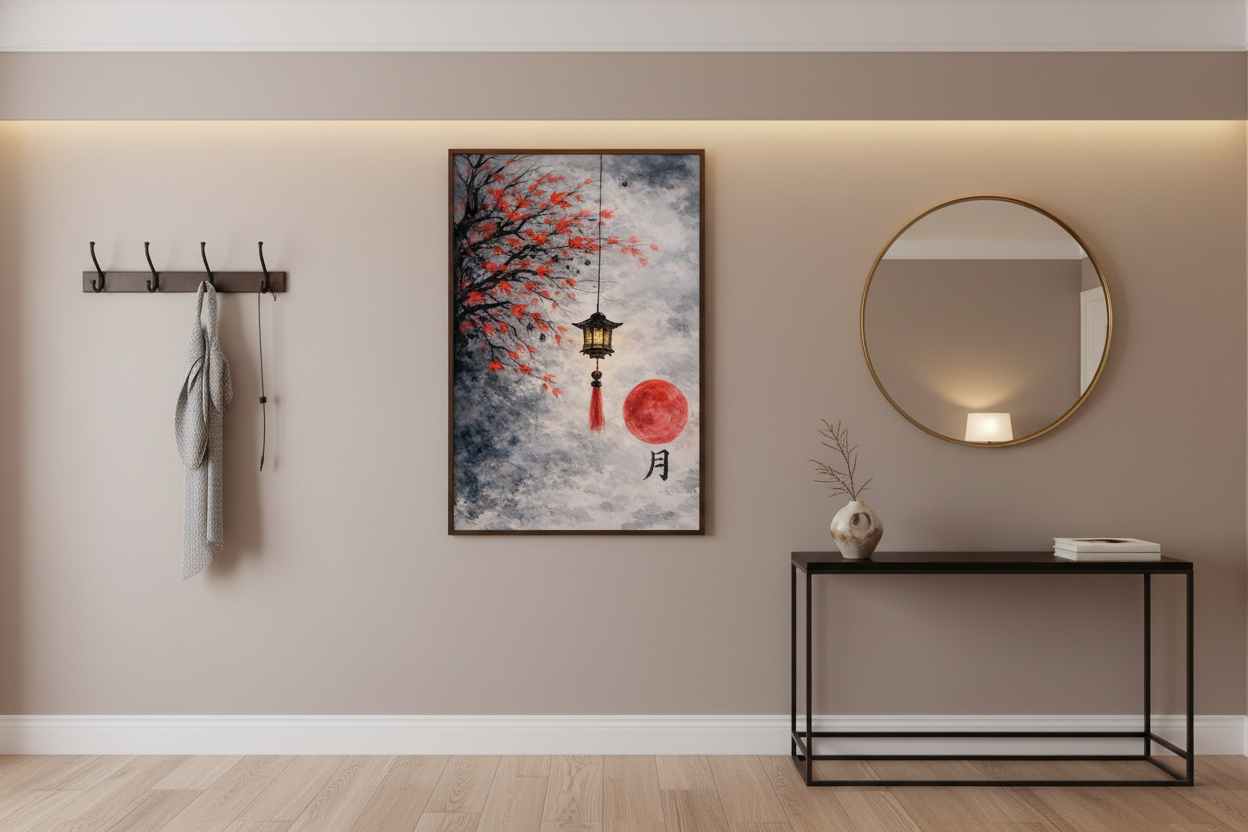 mockup - luce d'autunno - ingresso